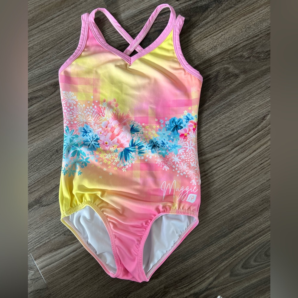 Sylvia P Dreamer Size 6 Leotard GUC